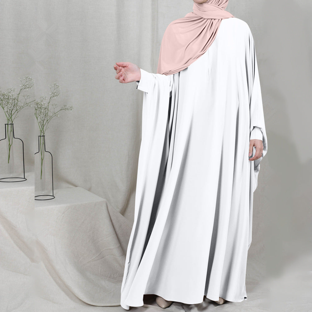 Muslim Women Hijab Dress  Jilbab Abaya Long Khimar Full Cover Ramadan Gown Abayas Islamic Clothes  new