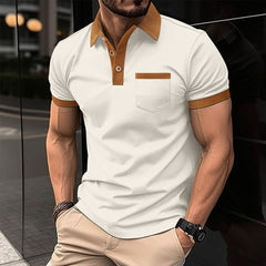 Men's Chest Pocket Short Sleeve T-shirt new